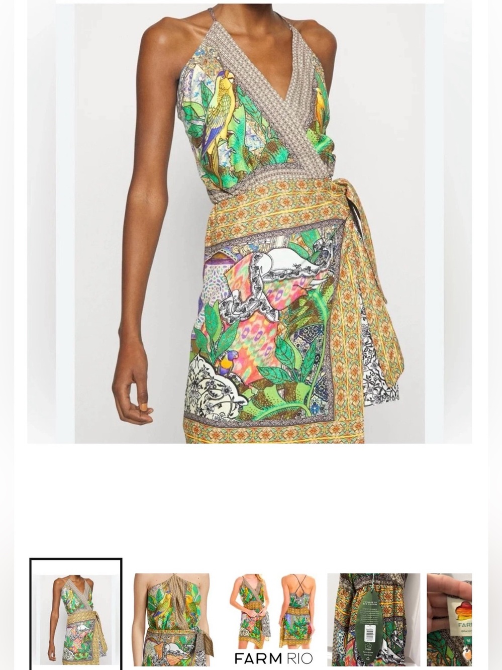 Farm Rio Gayatri Mini Dress features